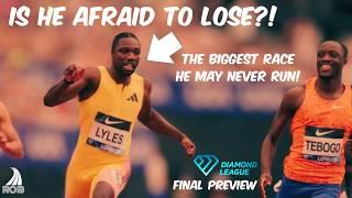 THIS may NEVER happen again in the 100M and 200M?! || An HONEST Diamond League preview!