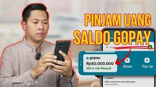 TANPA KTP CARA PINJAM UANG LANGSUNG CAIR KE SALDO GOPAY || TANPA REKENING BANK