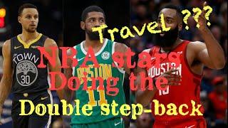 NBA stars trying to do James Harden double step back