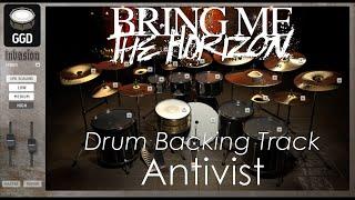 Bring Me The Horizon - Antivist (Drum Backing Track) Drums Only MIDI