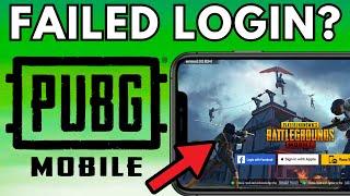 How to Fix PUBG Failed to Login Please Try Again on iPhone | PUBG Mobile