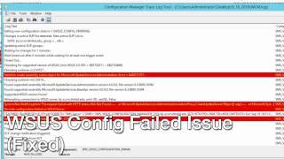 Let's Fix It - Sync Failed WSUS Update Source Not Found on Site SCCM 2012 R2