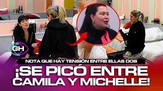 ¡SE PICÓ!: Camila Andrade CUESTIONA a Michelle por notar UNA TENSIÓN entre ellas: "Se contradice"