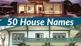 Top 50 Unique House Names in India