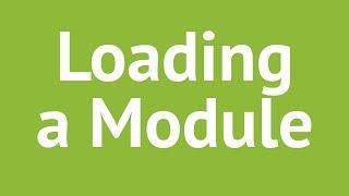 Loading (Requiring) a Module in Node.js