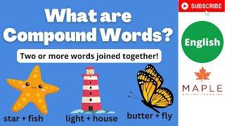 What are Compound Words? ► Learn English | Compound Word Examples