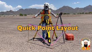 Surveying: Quick Point Layout