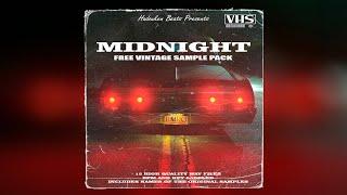 MIDNIGHT - FREE VINTAGE 90s SAMPLE PACK (Samples for Hip-Hop)