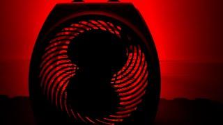 Fan Heater Sound to Sleep Deeply | White Noise Black Screen Sleep Sound
