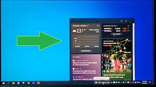 How to disable (or enable) News and Interests taskbar menu in Windows 10