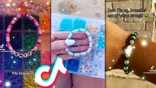 Clay Bead Bracelet TikTok Compilation ️ Making Bracelet Edits  Small Business #226