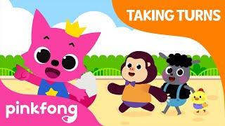 One by One | Taking Turns | Play Together | Good Habits | Pinkfong Songs for Children