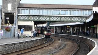 Steam specials at Weston-super-Mare