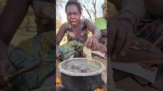 This is mostly preferred Meal in tribe, Soup #villagelife #food #