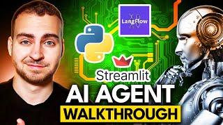 ADVANCED Python AI Agent Tutorial - Using RAG, Langflow & Multi-Agents