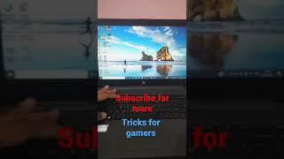 Tricks for gamers in Windows 10|subscribe for more| #gyankibaat #shorts