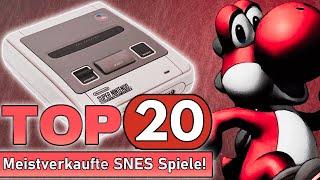 Top 20 meistverkauften Super Nintendo (SNES) Spiele aller Zeiten!