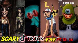 SCARY TIKTOK.EXE pt.13-16 | RUINED CHILDHOOD TIKTOKS YOU SHOULDN'T WATCH ALONE | CURSED ANIMATIONS