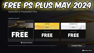 HOW TO GET FREE PS PLUS *MAY 2024* FREE PLAYSTATION PLUS GLITCH WORKING NOW!