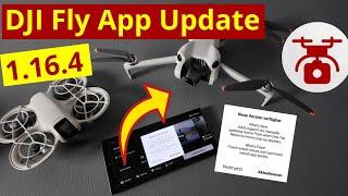 DJI Fly App Update 1.16.4 TOLLE Funktion für DJI Neo DJI Mini 4 Pro Drohne & andere Drohnen