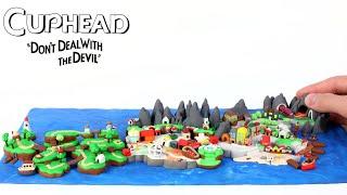 Making The Entire World Map From Cuphead With Polymer Clay