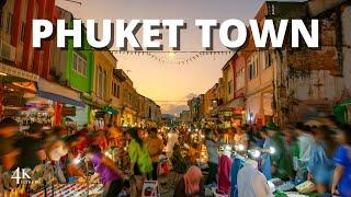 【4K】Phuket 2024 Phuket Town Walking tour