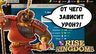 АТАКА / ЗАЩИТА / ЗДОРОВЬЕ / УРОН / Взаимодействие характеристик в Rise of kingdoms [БАЗА]