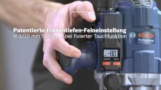 Bosch Präzisionsoberfräse GOF 1250 CE Professional / GOF 1250 LCE Professional