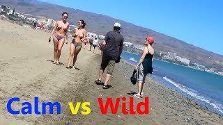 Spring break on the naturist beach Gran Canaria - nudist playa de Maspalomas