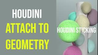 Vellum Attach to geometry Houdini