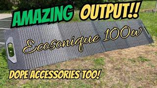 Ecosonique Solar Panel Has Fantastic Results!! Thorough Testing and Review