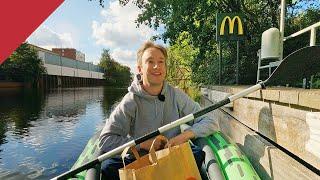 The world's only float-through McDonalds