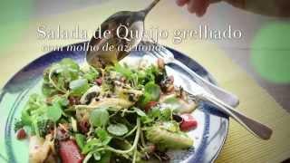 Episódio 77 - Queijo - Salada de Queijo grelhado com molho de azeitonas - 2/8