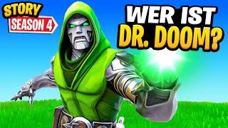 Wer ist DOCTOR DOOM? Season 4 BOSS & HELDEN Story! | Fortnite Event Geschichte | Fortnite Deutsch