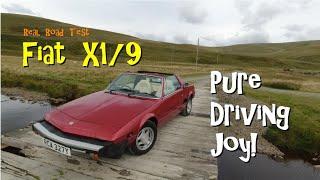 Real Road Test: Fiat X1/9 - Pure Driving Joy!