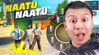 Natu Natu RRR Movie Emote in Free Fire  Flexing in Solo Vs Squad  Tonde Gamer