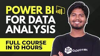Complete Power BI in 10 Hours | PowerBI For Data Analysis (Hindi) #powerbi #dataanalytics