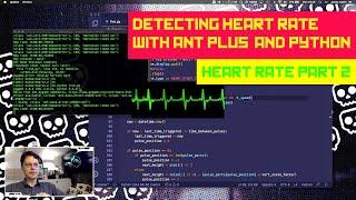 Heart Beat OBS Overlay Part 2 - Detecting heartbeat with OpenAnt + Python 3