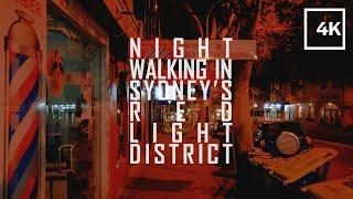 Midnight walking in Sydney's red light district, King's Cross to Potts point