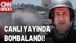 SON DAKİKA  İsrail, Lübnan'ı Canlı Yayında Bombaladı! Bomba Sesleri Ekrandan Duyuldu...