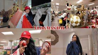 shopping, tanning and hauls | VLOGMAS DAY 7