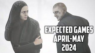 Top expected games on steam - April and May 2024