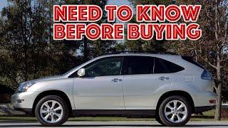 Why did I sell Lexus RX (XU30)? Cons of used RX 3 with mileage