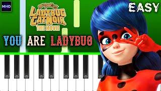 Miraculous The Movie - You Are Ladybug - Piano Tutorial [EASY]