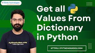 How to get all values from dictionary in python | Get all values from dictionary in Python