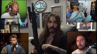 Streamers React To Moistcr1tikal Pulling Out Guns