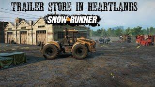 Phase 8 Quick How To Get A Trailer Store In Heartlands SnowRunner New DLC/Update And Time Saving Tip