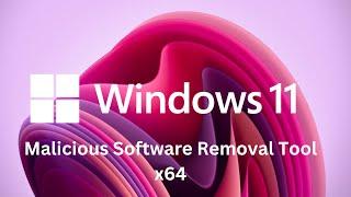 Windows Malicious Software Removal Tool