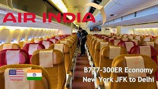 The Air India Experience: Boeing 777-300ER Economy from New York JFK to Delhi