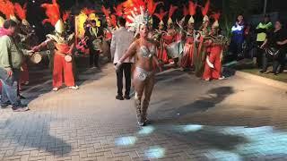 Carnavales Villa Nueva 2019 Reyes de Samba pasista Flavia Perez